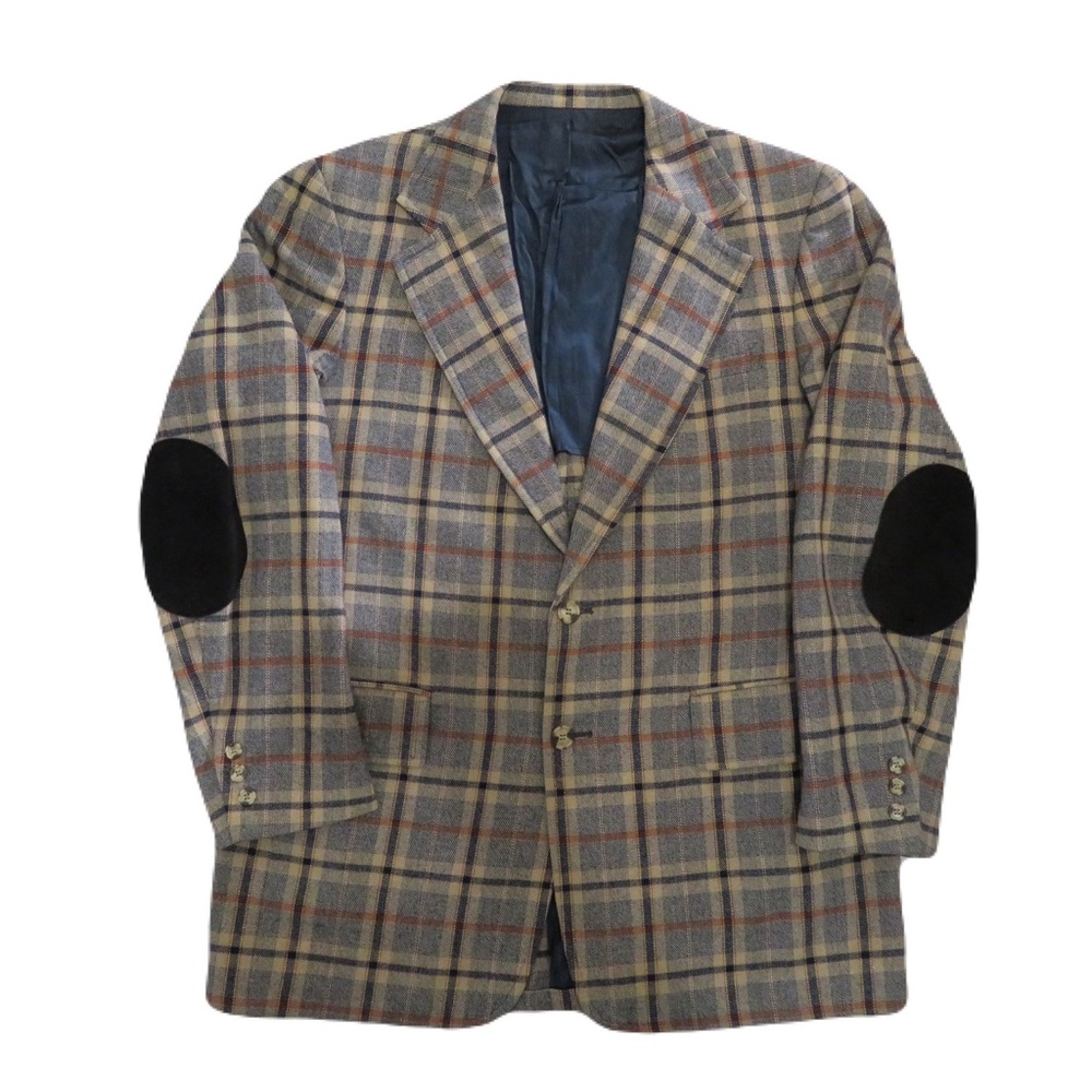 1980s Union Made Check Pattern Jackets